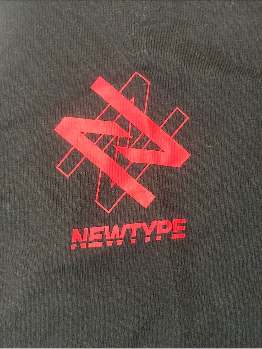 Newtype Gundam Mecha Graphic T-Shirt Black Red Size L Anime Manga Cali Brand View 4
